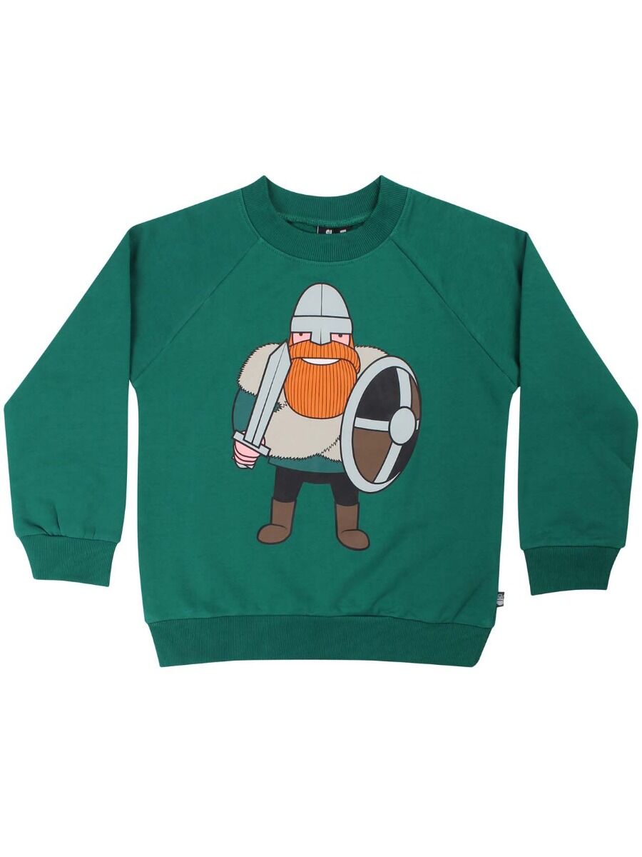 Sweater til børn med viking