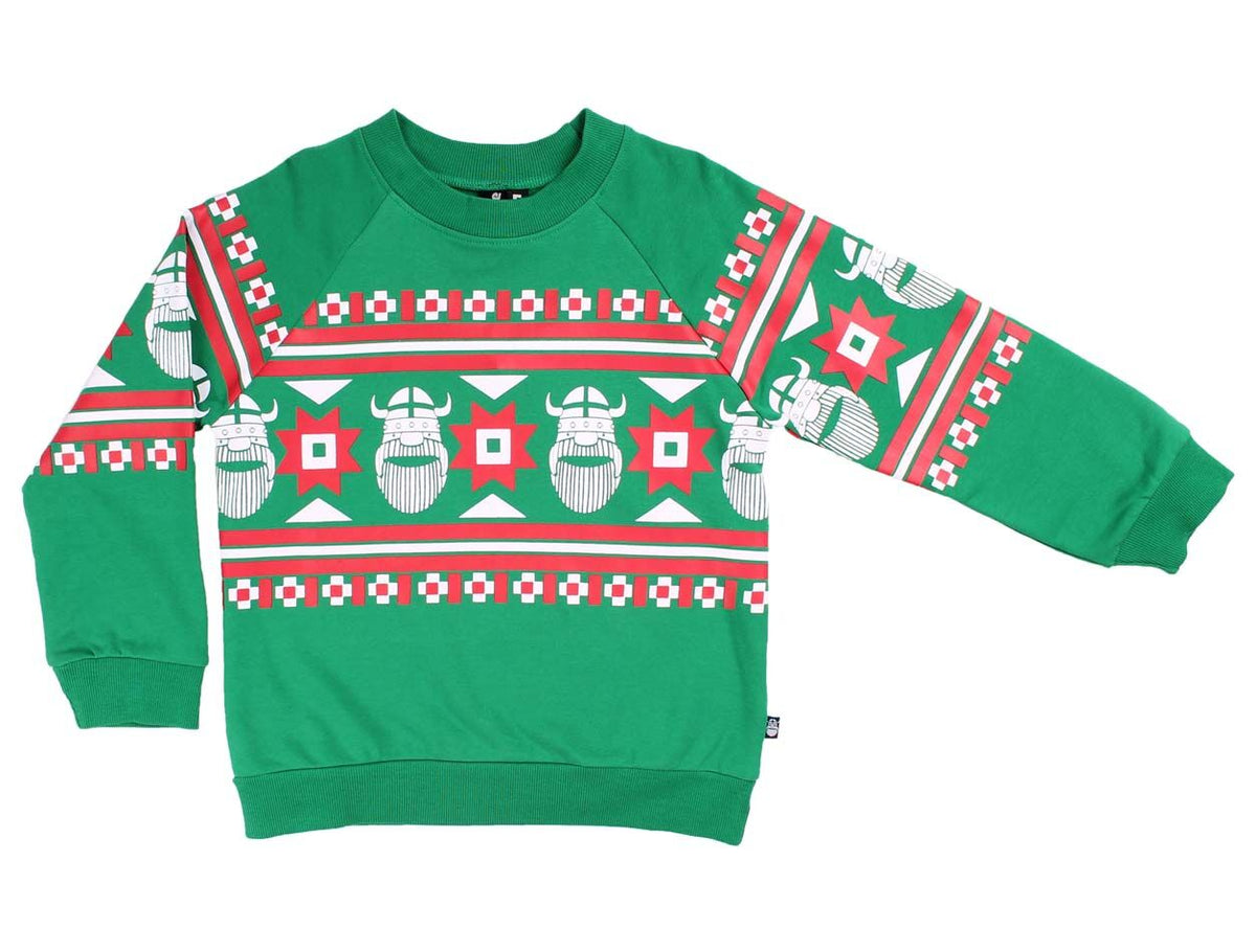 Sweater til børn med viking