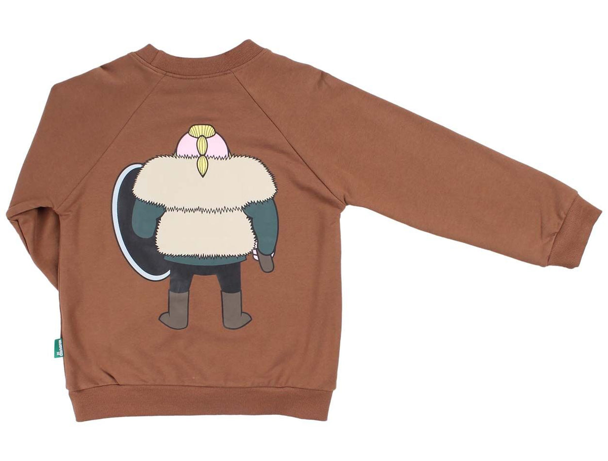 Sweater til børn med viking
