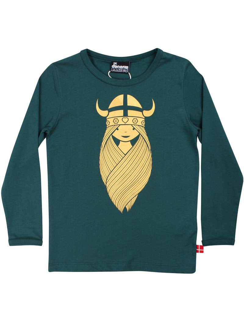Bluse til børn med viking