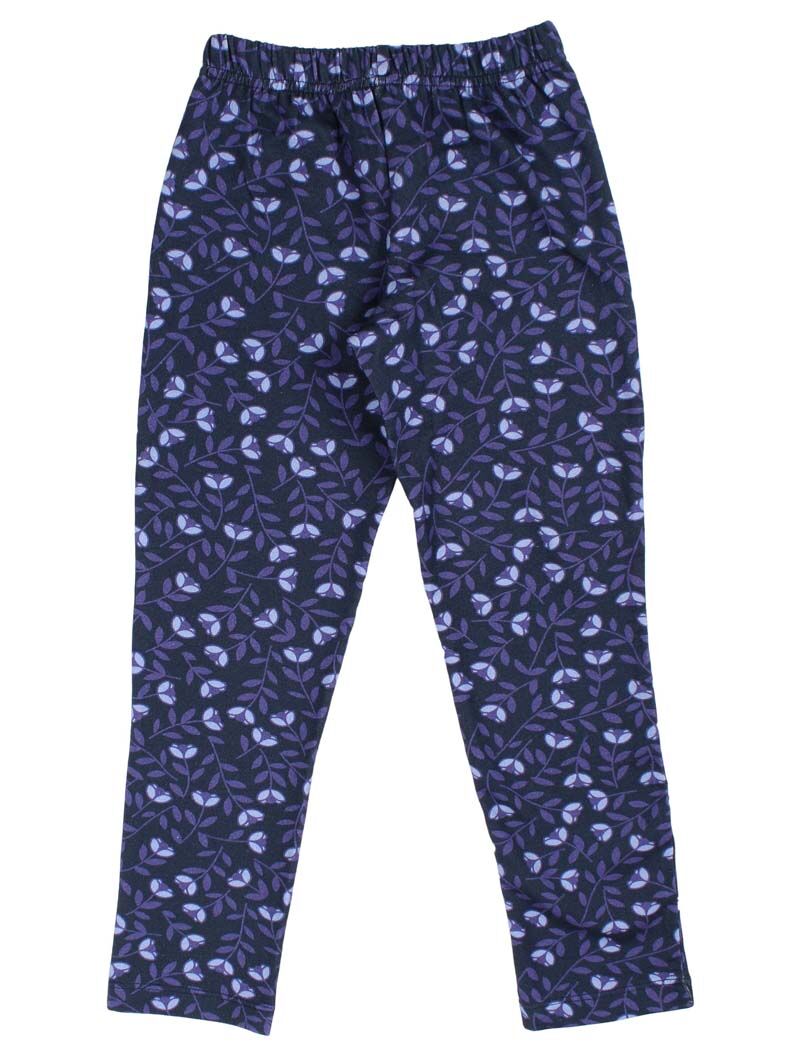 Leggings til børn med blomster