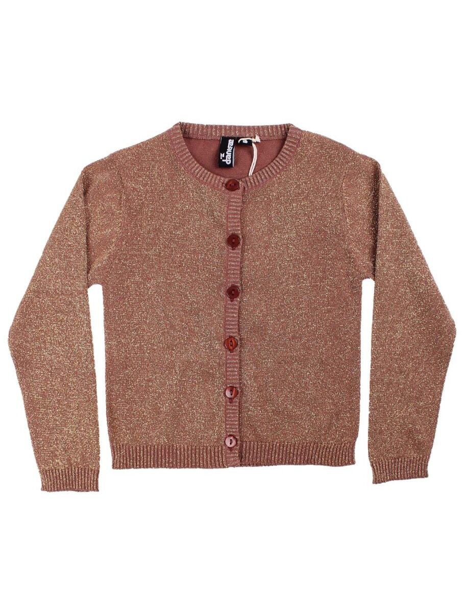 Cardigan til børn med glitter