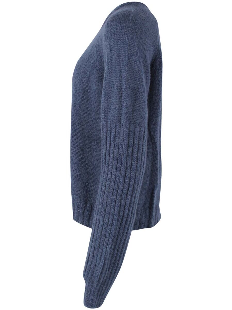 Danarnaq Wool Cardigan Marine