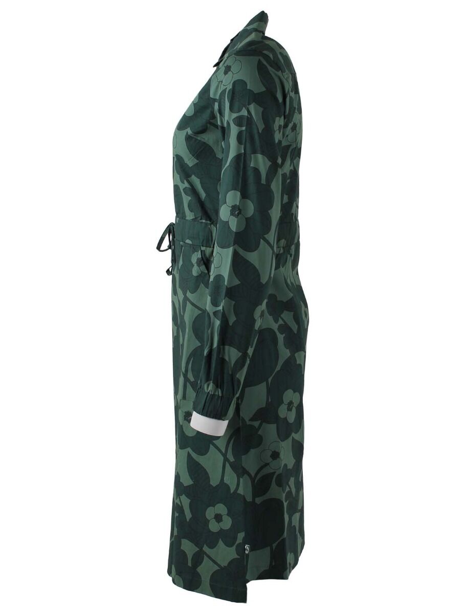 Daneditte Poplin Dress Army BLOOM BOOM