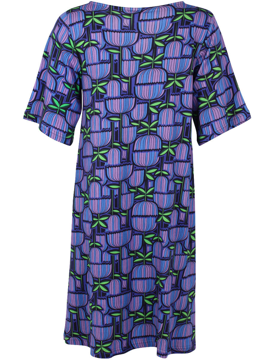 Danesymfoni Interlock Dress Navy GERMANITE