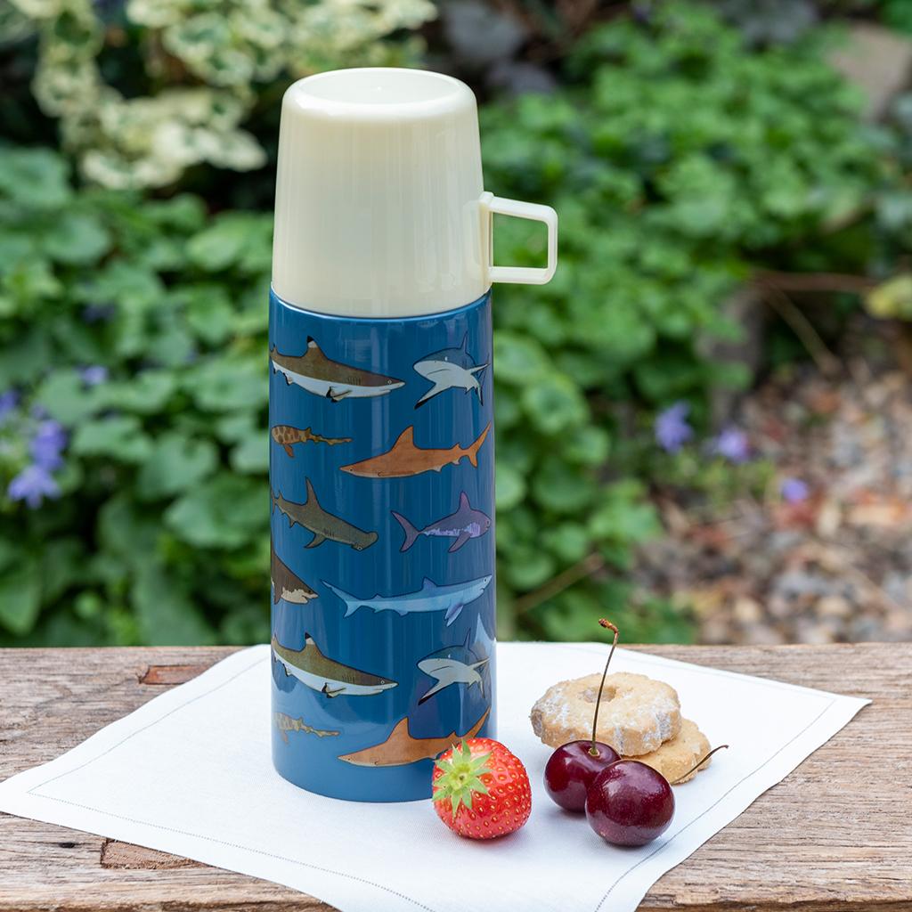 RL Flask & Cup Sharks