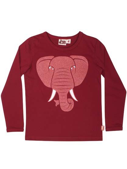 Børne Bluse med Elefant
