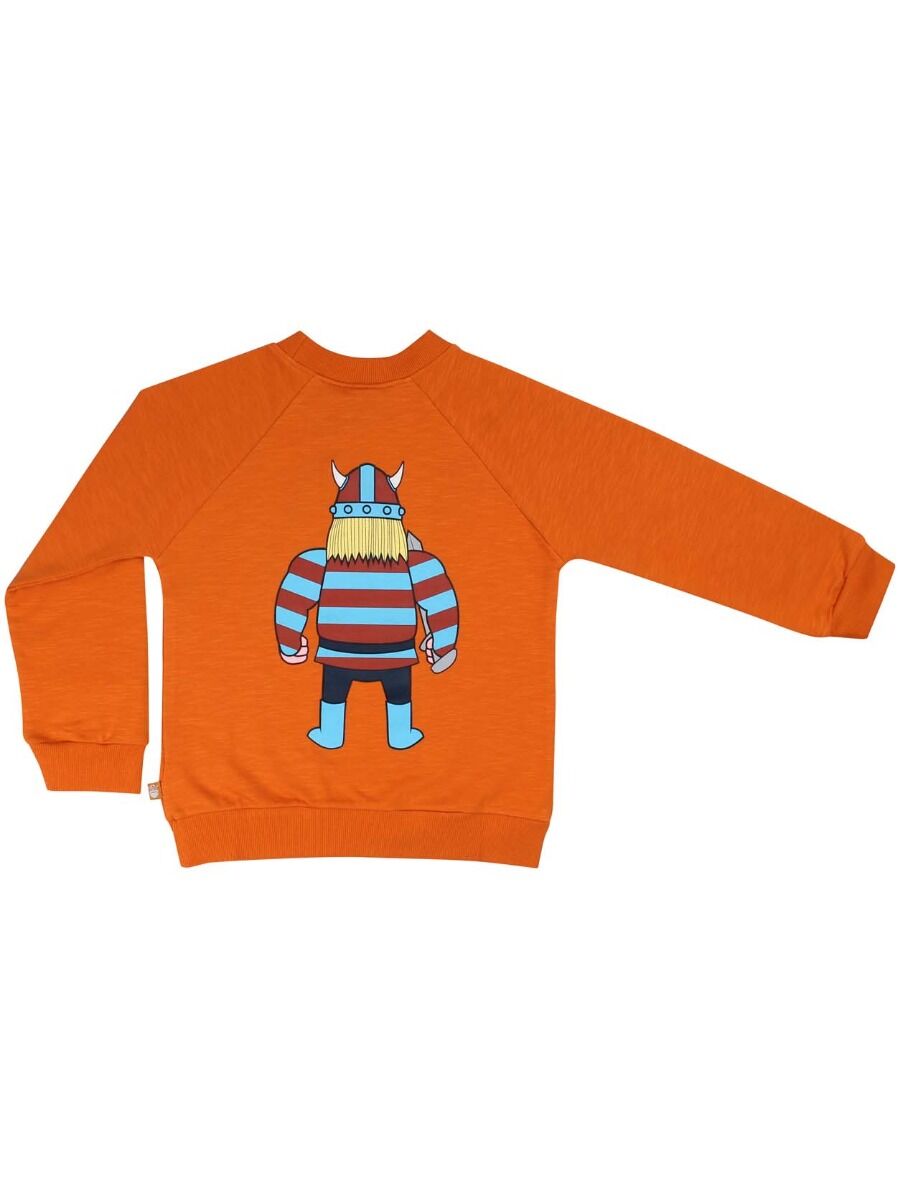 Sweater til børn med viking