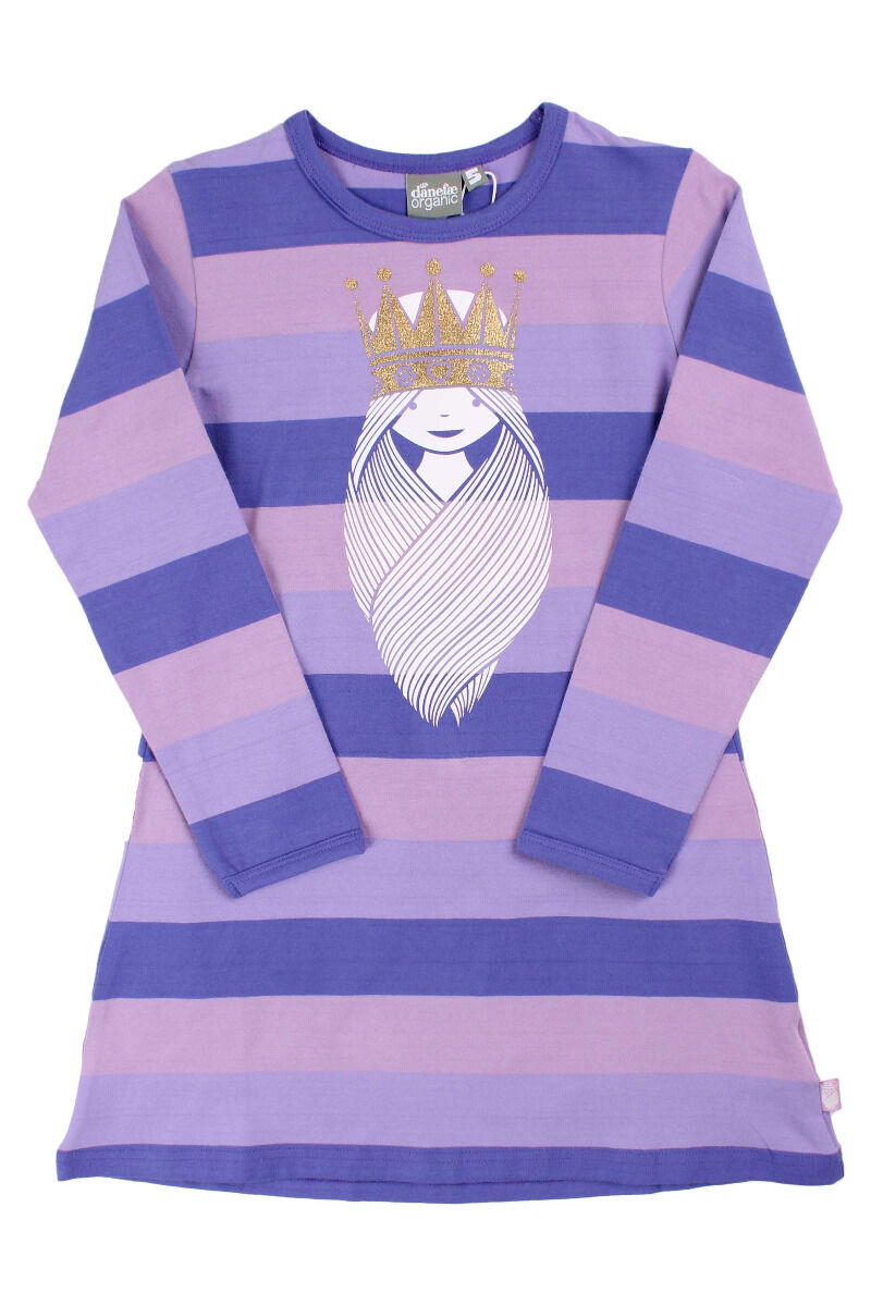 ORGANIC - Danenanna Dress Purple Haze PRINSESSE
