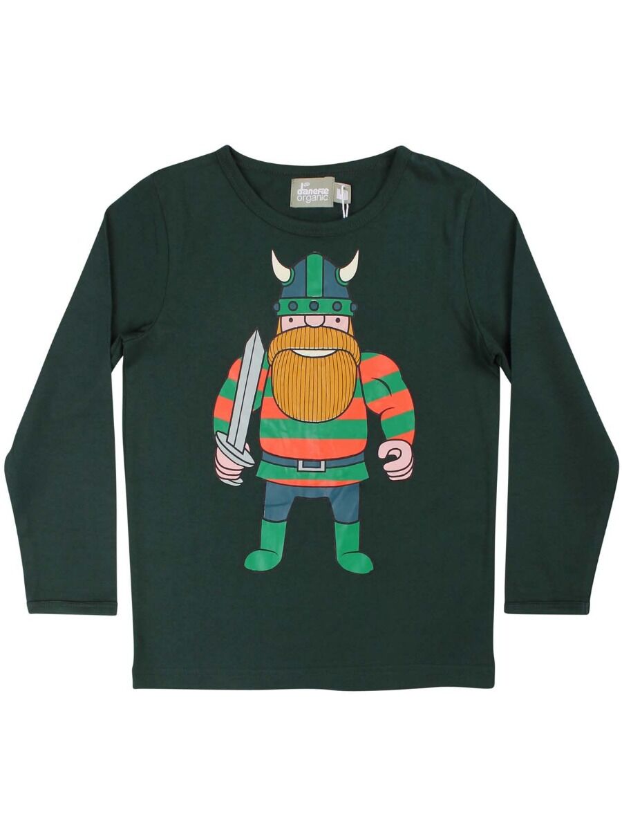Bluse til børn med viking