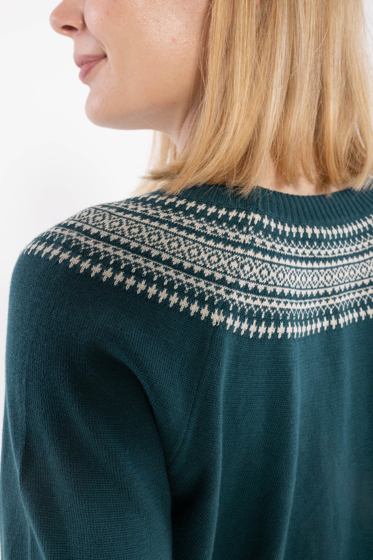 Danebright Lights Cotton Sweater Dk Slate