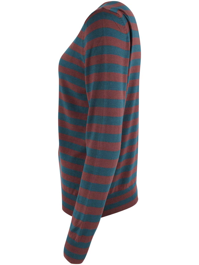 Danelunch Viscose Cardigan Dk Merlot/Dk Slate