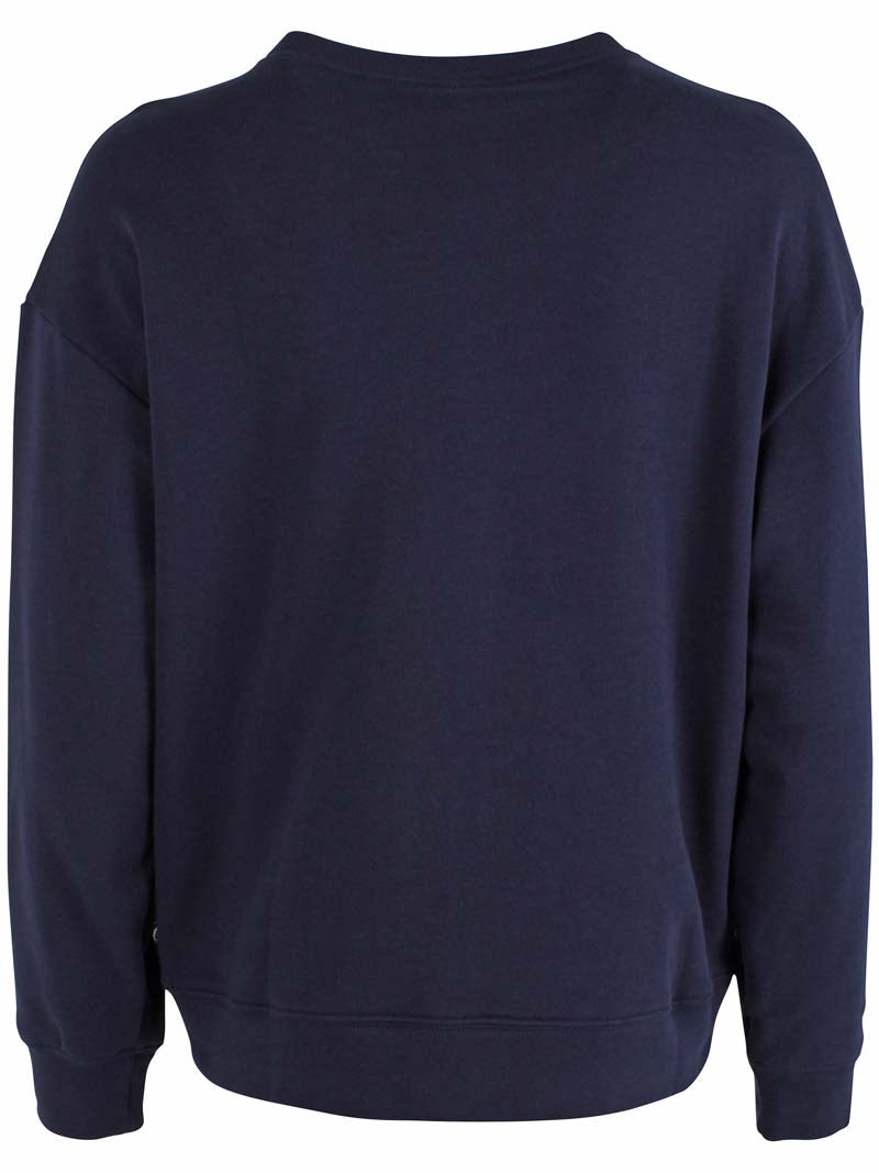 Danepoppy Moleton Sweat Dk Navy