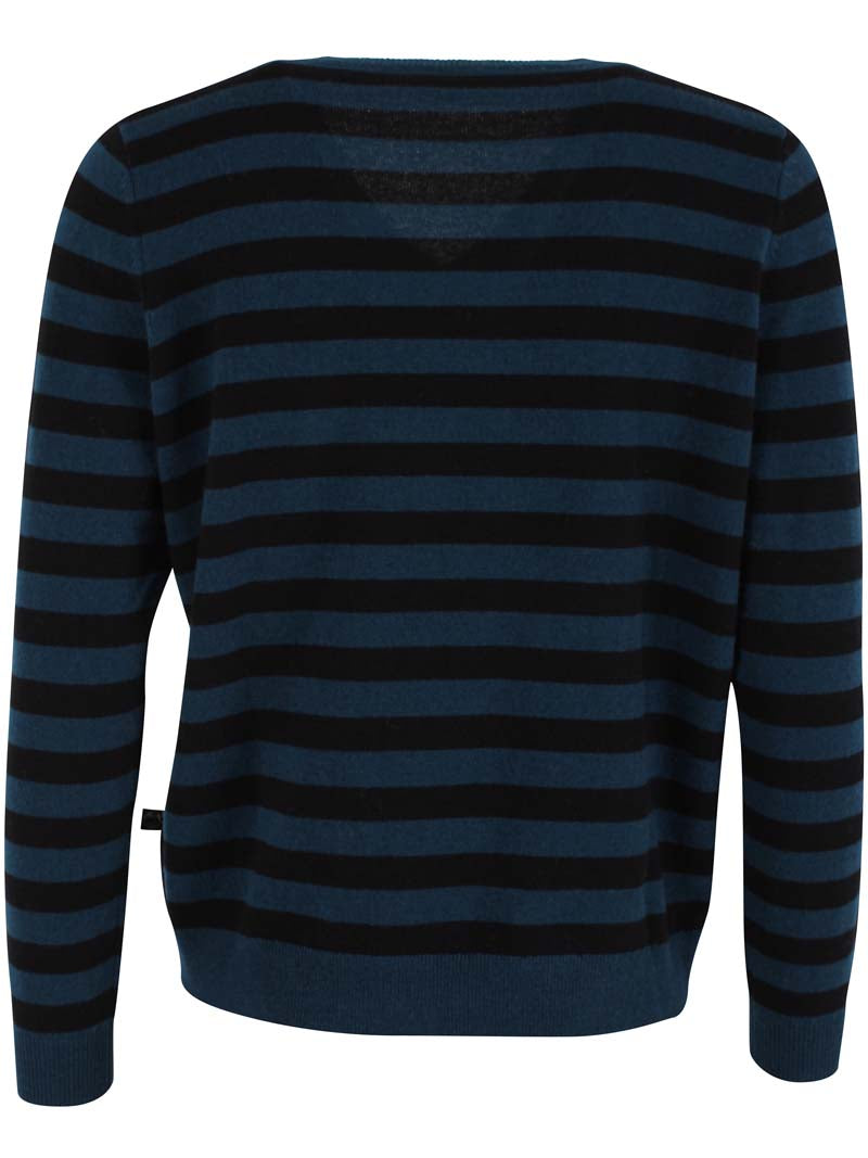 Danesaint Merino Wool Sweater Dk Slate/Black