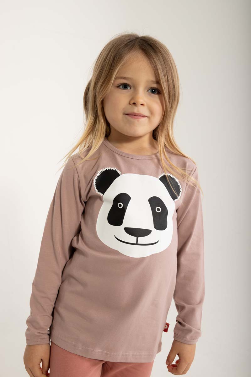 Bluse med Panda til børn