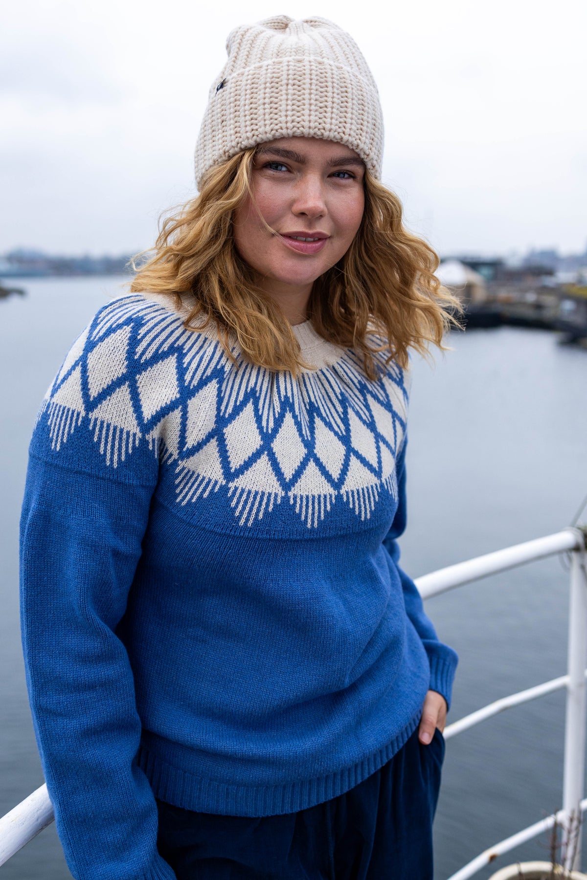Daneblizzard Wool Sweater Porcelaine