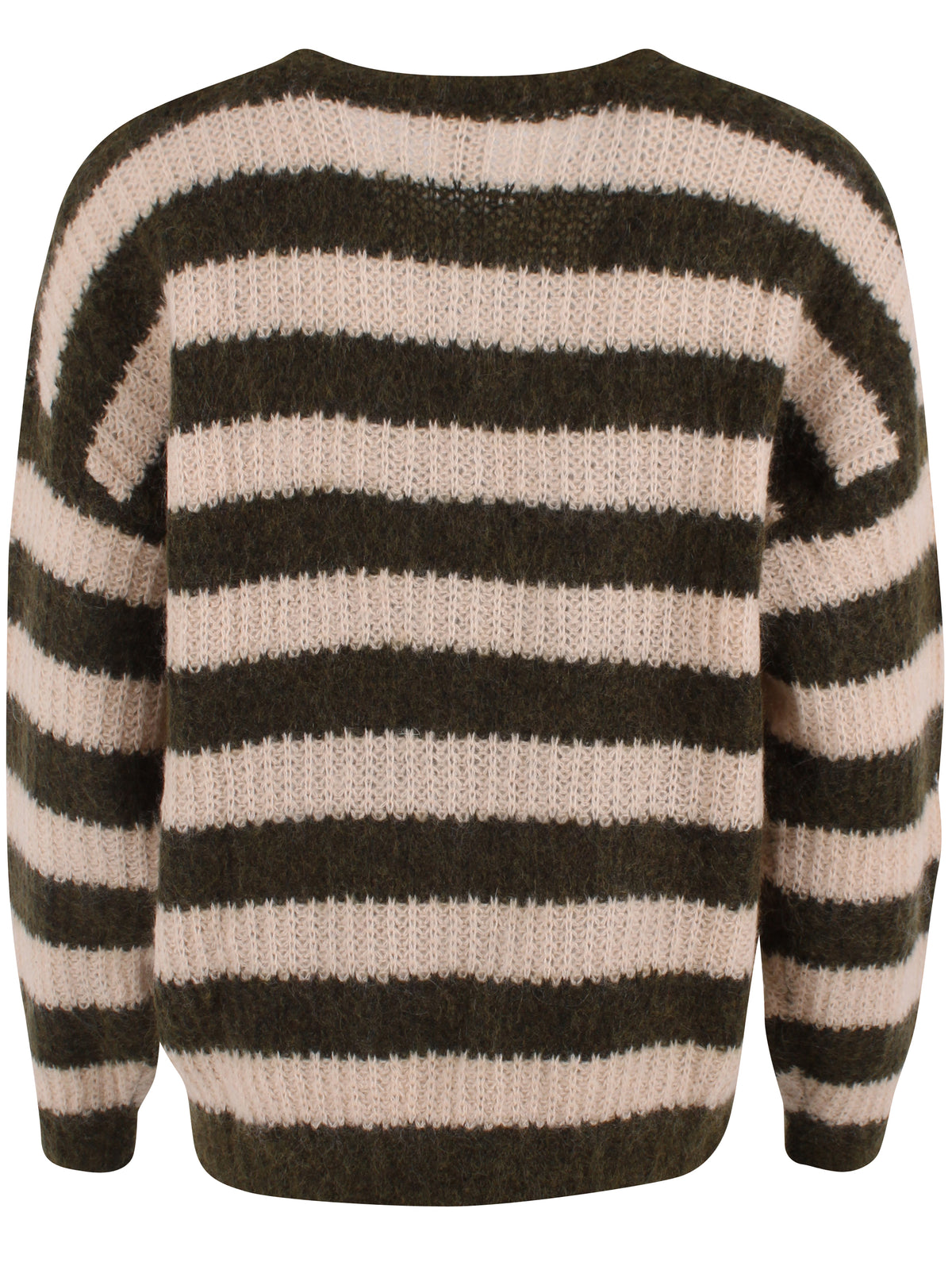 Danerelative Mohair Sweater Dark Olive/Nougat