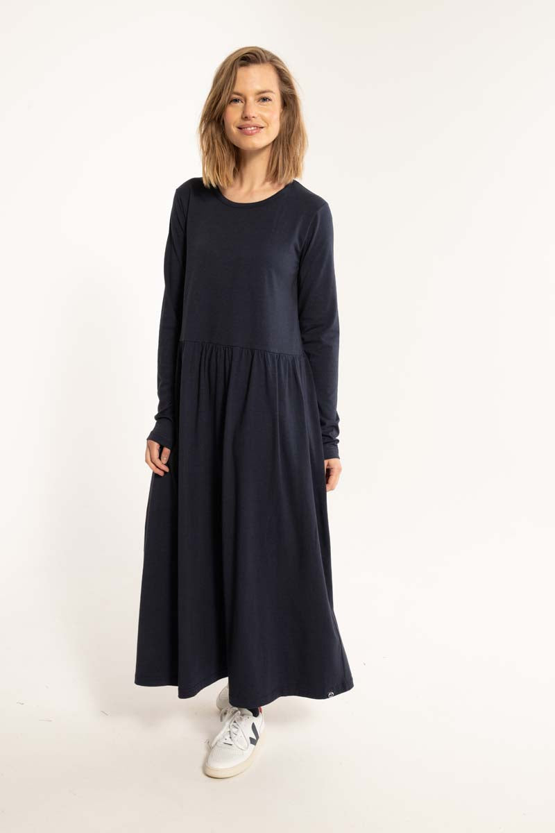 Danekroeyer Modal LS Dress Dark Navy