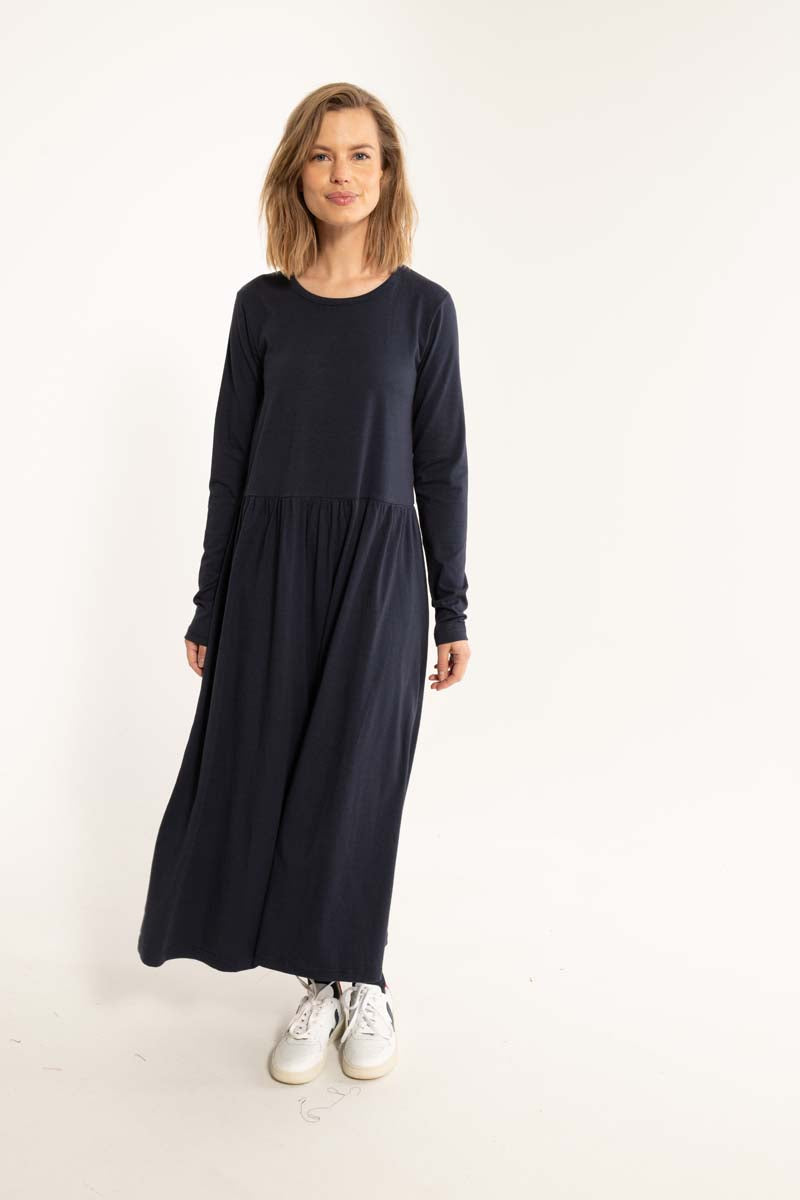 Danekroeyer Modal LS Dress Dark Navy