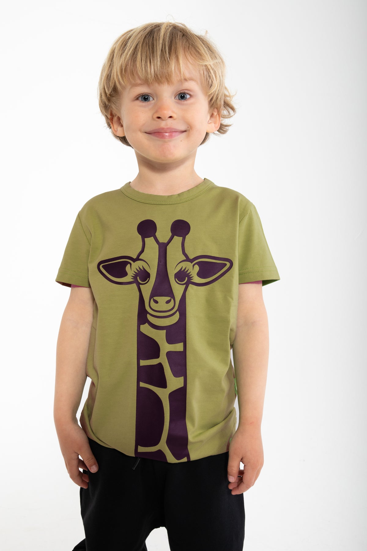 Dyrgrowl T Olive GIRAF