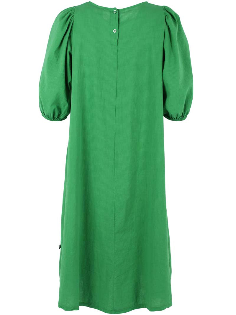Daniris Seersucker Dress Green