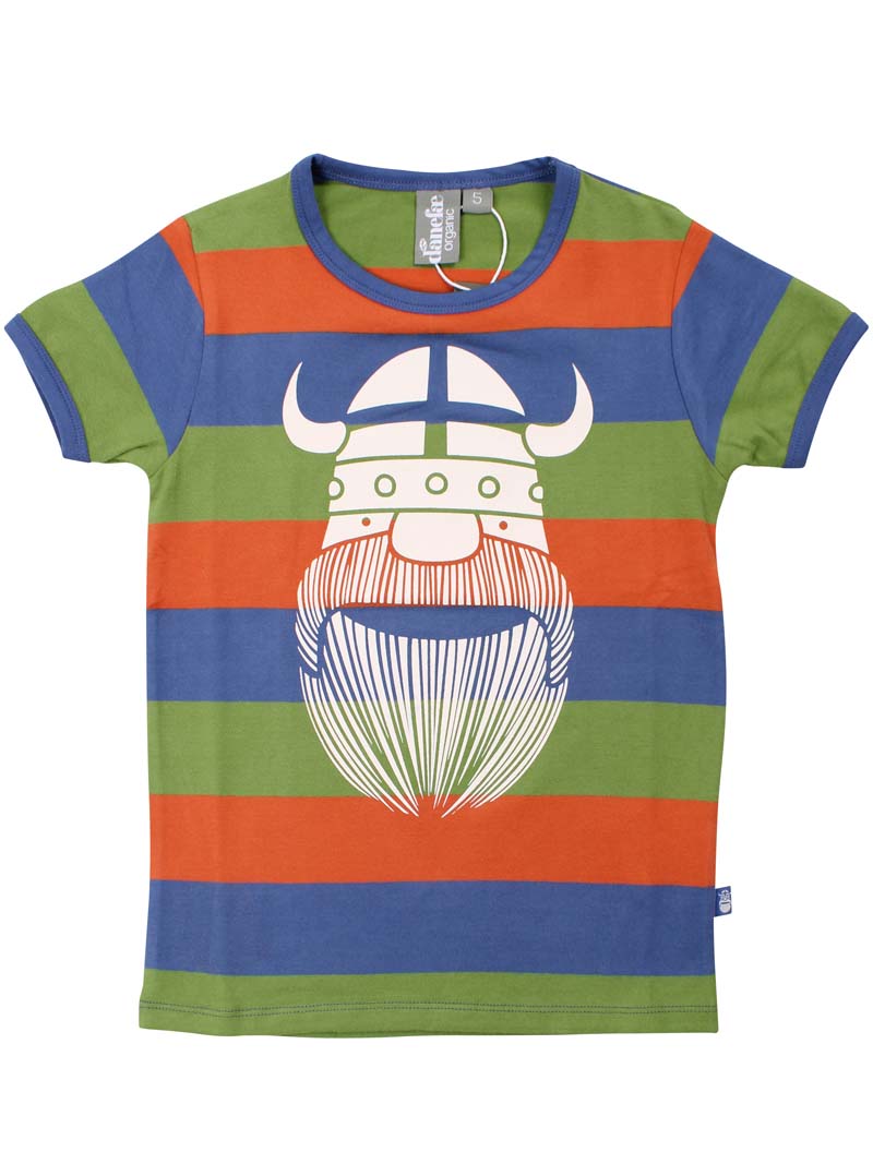 t-shirt til børn med viking