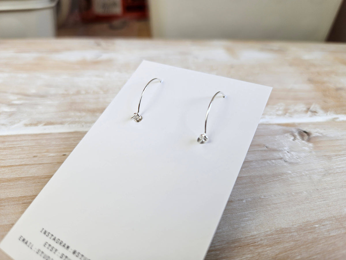 Semi-Circle Drop Earring Pair Ivy