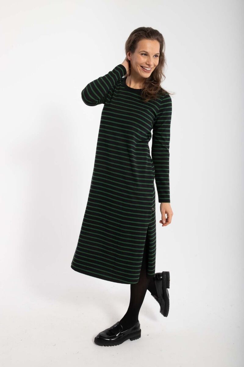 Danelea Dress Black/Warm Khaki