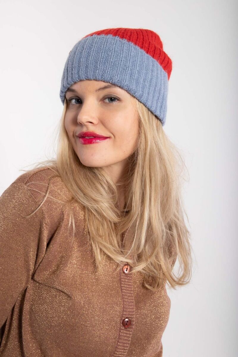 Danetop Beanie Porcelaine/Red