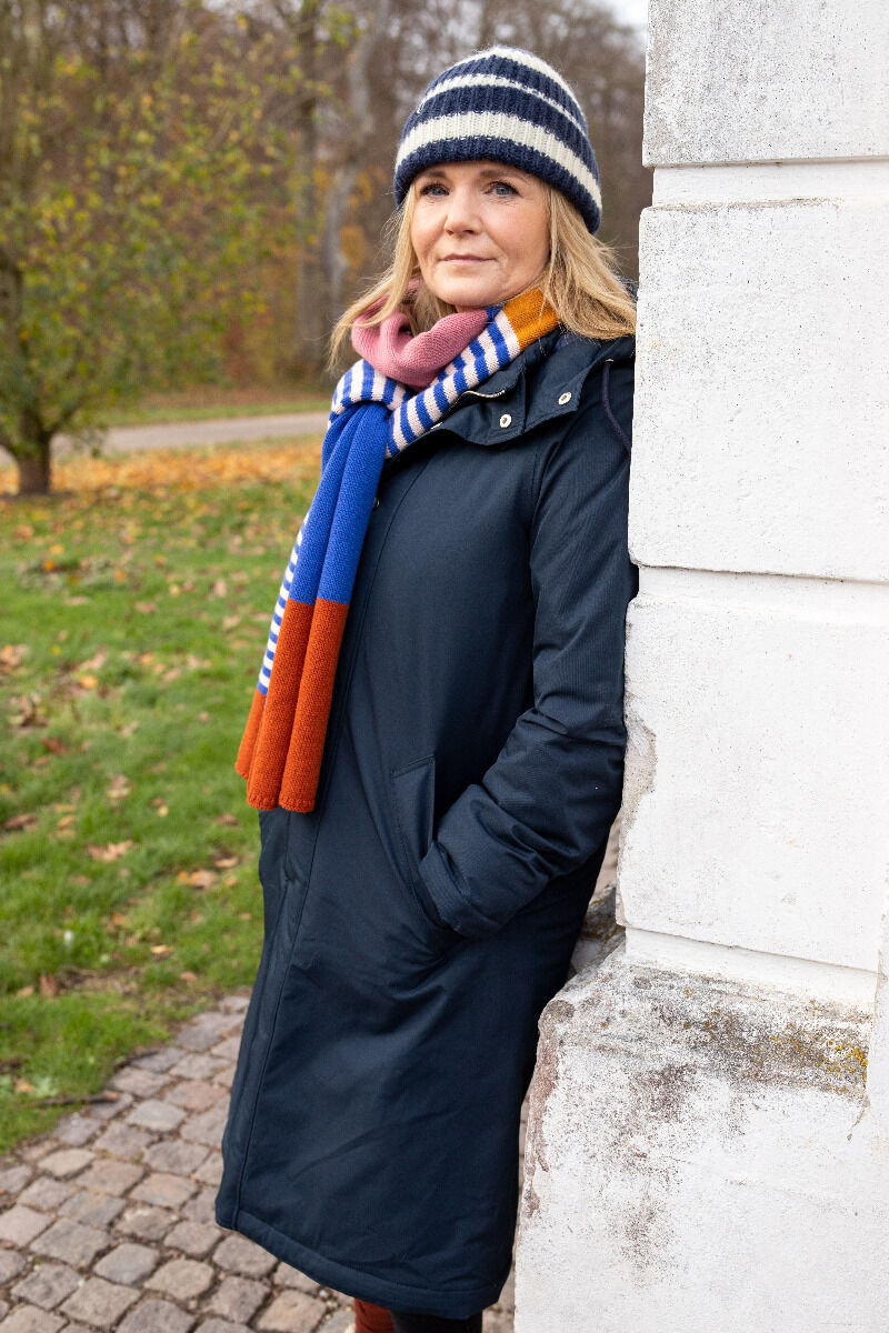 Danemargrethe Winter Coat Dk Navy