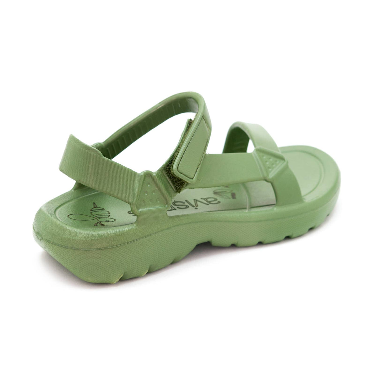 Calzame - Maui Flat Sandal Khaki
