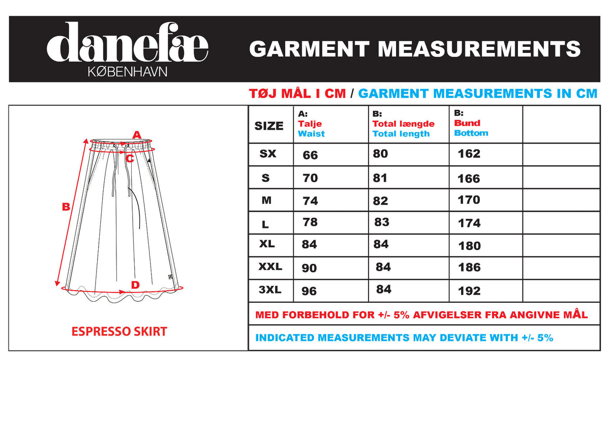 Danespresso Modal Skirt Museum