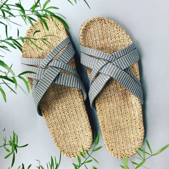 Shangies Women Grey Stripes