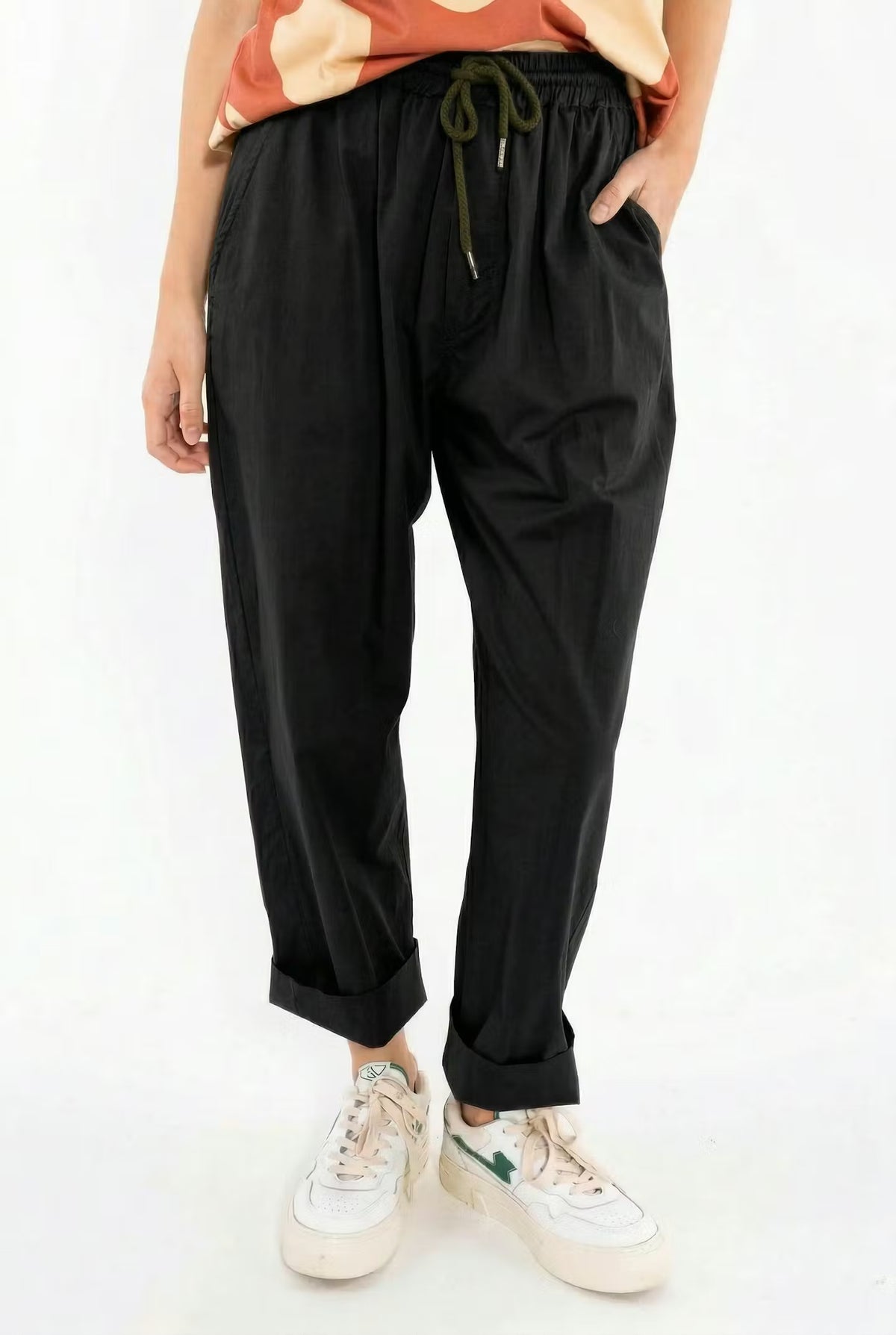 Danefunt Smooth Poplin Pants Black