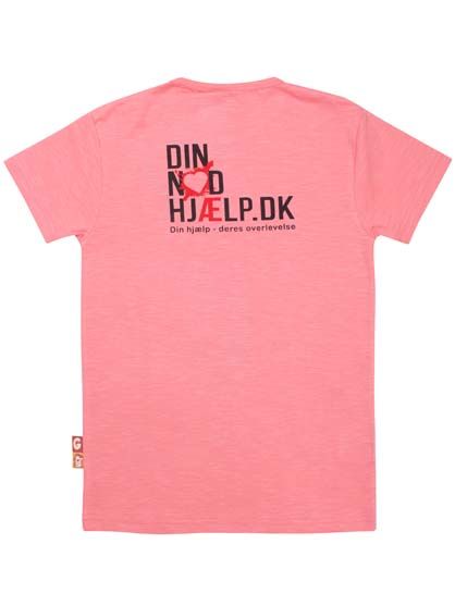 T-shirt til børn med giraf