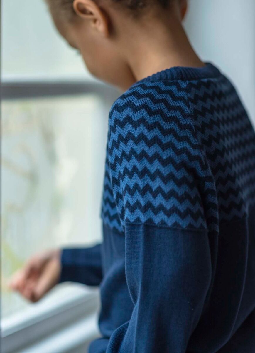 Strik sweater til børn