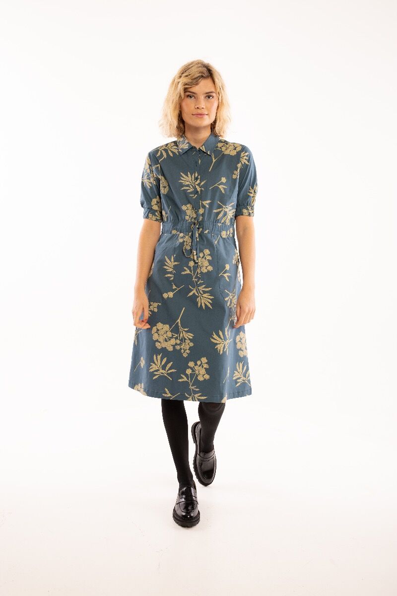 ORGANIC - Danesusanne Dress Stone blue HEMLOCK