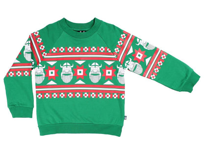 Sweater til børn med viking 
