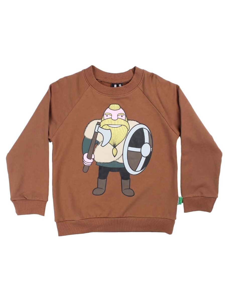 Sweater til børn med viking 
