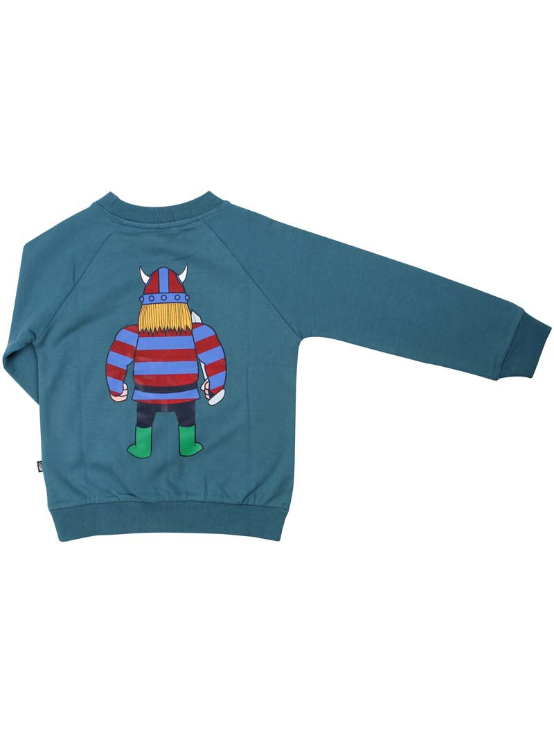 Sweater med viking. 