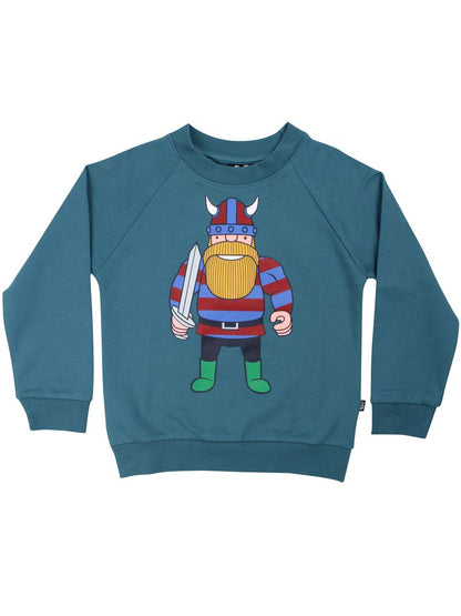 Sweater med viking. 