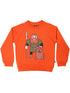 Sweater med viking og hund