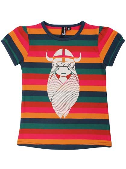 T-shirt til børn med viking