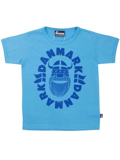 T-shirt til børn med viking
