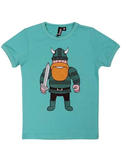 T-shirt til børn med viking