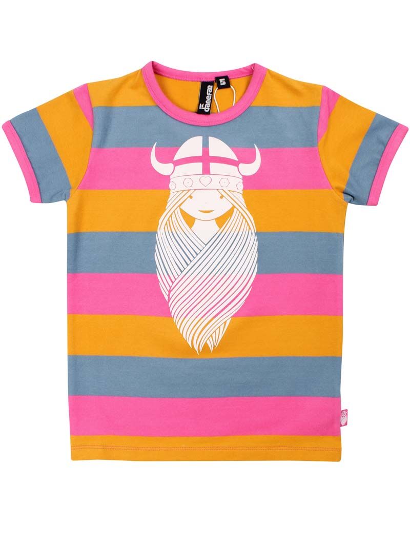T-shirt til børn med viking 