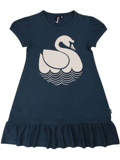 Danevesterbro Dress Dusty Navy SWAN