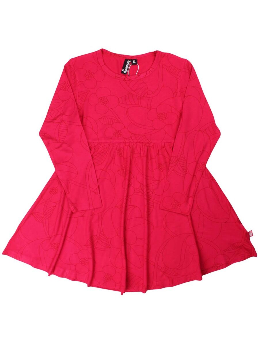 Danepopsicle Viscose  Dress Dark Fuchsia BLOOM BOOM