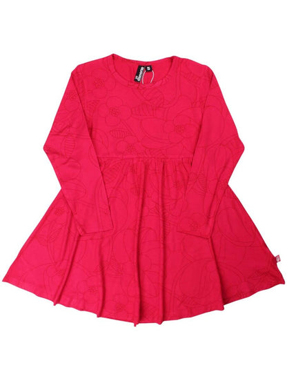 Danepopsicle Viscose  Dress Dark Fuchsia BLOOM BOOM