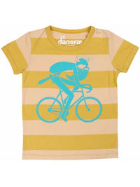 Danerainbow Ringer Dusty Yellow/Yellow Beige BIKINGVIKING